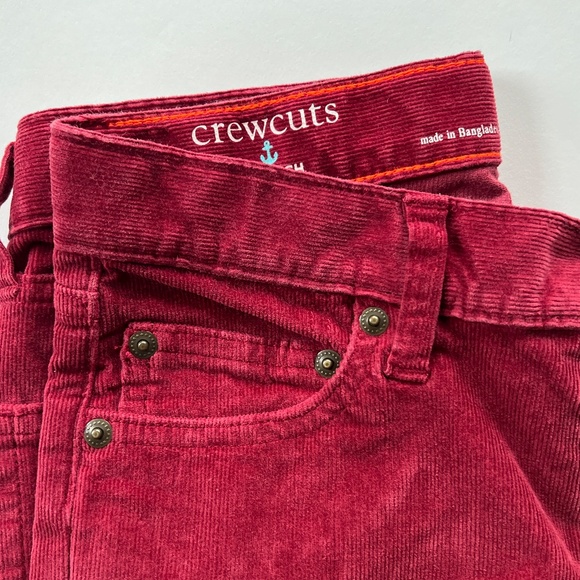 CREWCUTS Straight Fit Stretch Corduroy Pants - Kids Size 12 - Picture 11 of 13